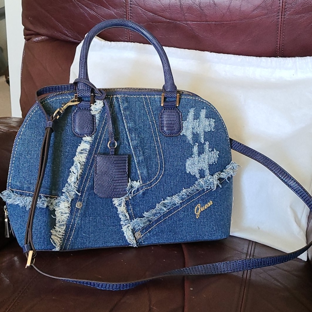 Denim Guess bag